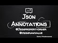 Jackson Annotations|JsonPropertyOrder, JsonRawValue
