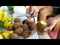 Tutorial cara ngupas & makan buah Kepel - buah langka, buah kesukaan para putri raja