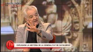 Història de la generalitat de Catalunya amb el professor Borja de Riquer a Divendres 16 10 2014