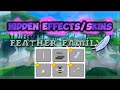 Roblox Feather Family - ALL Hidden Effects, That you may didn't know about! ( SHOWCASE )