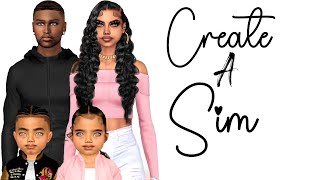 SIMS 4 CAS + CC LINKS ⏐The Hernandez⏐ Family of Four⏐Sims 4 Create A Sim