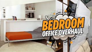 10 Ideas on How to deal with a small bedroom and office