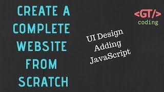 Adding JavaScript To Front Page | Web Development Tutorial - UI Design