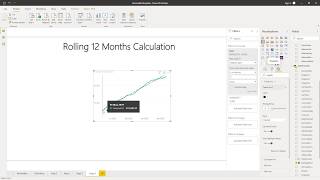 Rolling 12 Months DAX Measure in Power BI