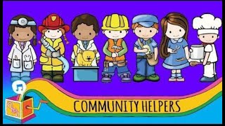 Community helper song|  Little angel kids songs nursery rhymes