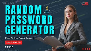 Create a Secure Random Password Generator in Java 🔥 | Step-by-Step Tutorial ⚡#codespide