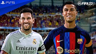 FIFA 23 - Lionel Messi vs. Cristiano Ronaldo - Full Match Gameplay | PS5™ [4K60]