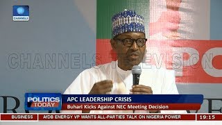 APC Leadership Crisis: President Buhari Kicks Against NEC Meeting Decision