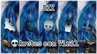 Aretes / Pendientes Estilo Alternativo Goth - DIY Lady Blue 🖤