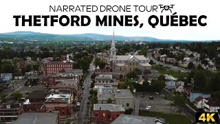 ⚜️ Soaring Above Thetford Mines, Québec 🇨🇦 | Stunning 4K DJI Mini 2 Drone Footage! 🌲