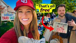 Millionaire Community Yard Sale JACKPOT (and it was FREE!!!)