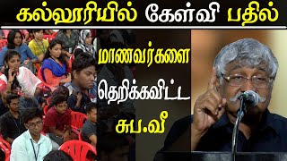 Q&A with suba veerapandian on women’s right  sub veerapandian speech