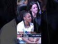 kelsey mitchell and caitlin clark watching grizzlies vs pacers