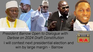 I WILL CONTEST NEXT PRESIDENT ELECTION AND WIN BY LARGE MARGIN-BARROW, 31/01/25