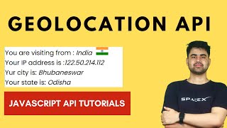 Javascript geolocation API tutorial | Get users location and display on website | ipgeolocation.io