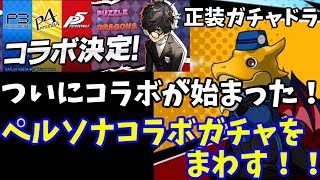 星６でてくれるかな？ペルソナコラボガチャをまわす！！【パズドラ】