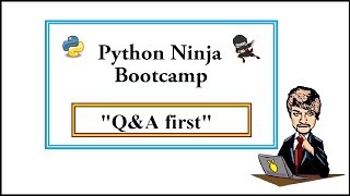 Python Ninja Bootcamp 13-Q&A first (Object and data structure)
