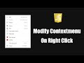 Modify Contextmenu In Javascript || Javacript || Javascript Tutorial || Custom Contextmenu || Es6