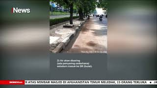 Warganet Soroti Pembangunan Sumur Resapan Diatas Trotoar Jalan di DKI Jakarta #iNewsSore 13/11