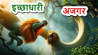 इच्छाधारी अजगर विक्रम: एकता और साहस की कहानी | Jungle Ki Kahani