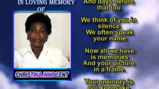 Christina Innocent Memorial