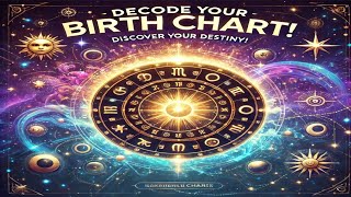 "✨ Unlock the Secrets of Your Birth Chart 🌌 | 🌟 Discover Your Hidden Destiny & Life Purpose! 🔮"