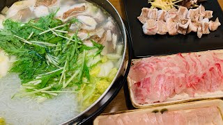 Clumsy daddy make dishes for wife's family !【Hong Kong grouper hot pot】