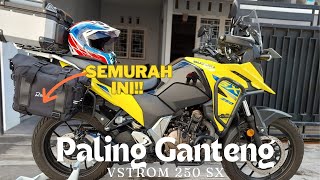 MODIFIKASI SUZUKI VSTROM 250 SX PALING GANTENG! MODIF ADVENTURE TOURING!!!