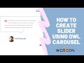 Owl carousel - How to make a responsive slider with Owl Carousel -2020