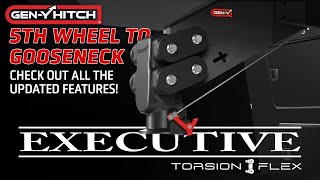 Features of the GEN-Y EXECUTIVE Pin Box Fifth-Wheel to Gooseneck!