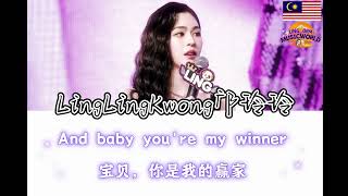 LingLingKwong邝玲玲 - I love you 3000【中字+英文版】