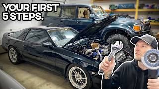 How to Start on a Project Car (you can do it, this will help)