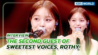 (ENG/ESP/IND/VIET) THE SECOND GUEST OF SWEETEST VOICES, ROTHY (The Seasons) | KBS WORLD TV 230929