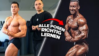 Alle Posen die du als Bodybuilder können musst! (Posing Tutorial)