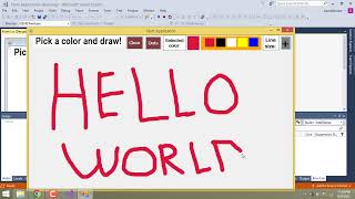 Simple Paint App in C#