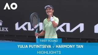 Yulia Putintseva v Harmony Tan Highlights (1R) | Australian Open 2022