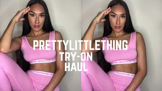 PRETTY LITTLE THING TRY-ON HAUL 2020| karla michelle