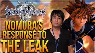 Tetsuya Nomura Responds to The Kingdom Hearts 3 Leak - Secret Movie and Epilogue as DLC