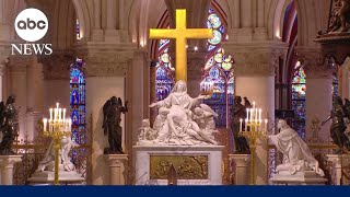 France celebrates reopening of the Notre Dame