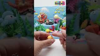 卡樂淘手工創作! 超輕黏土, 熱带魚！ Colorato Art \u0026 Craft Creative toys.