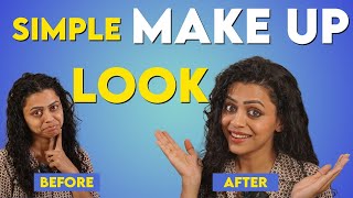 My Simple Makeup Look 😍💄😍 | Makeup Routine | Amrutha