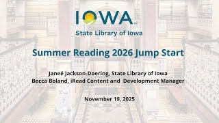 Summer Reading 2026 Jump Start
