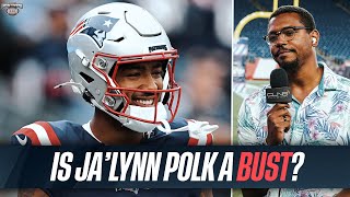 Is WR Ja'ynn Polk a BUSTED Pick for the Patriots?