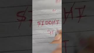 SIDDHI Name LOGO #viral #deaign#shortvideo #shortsvideo #name #logo#design #shorts #short #namelogo