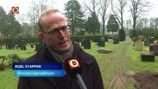 Rode kruizen op graven in Breda