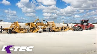 Brisbane Airport Runway Extension - K-Tec 1233 Trains