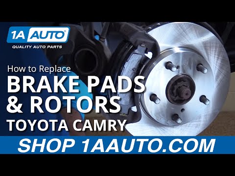 How to Replace Brake Pads and Rotors 92-00 Toyota Camry How to Replace Brake Pads and Rotors 92-00 Toyota Camry