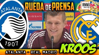 Rueda de prensa previa de KROOS Atalanta - Real Madrid (23/02/2021)