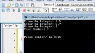 Free Pascal Program Tutorial 11 - Preventing Crashes With Val - Lazarus