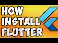 How to Download & Install Flutter on Windows 11 or 10 - How To Setup Flutter SDK in Windows 11 / 10